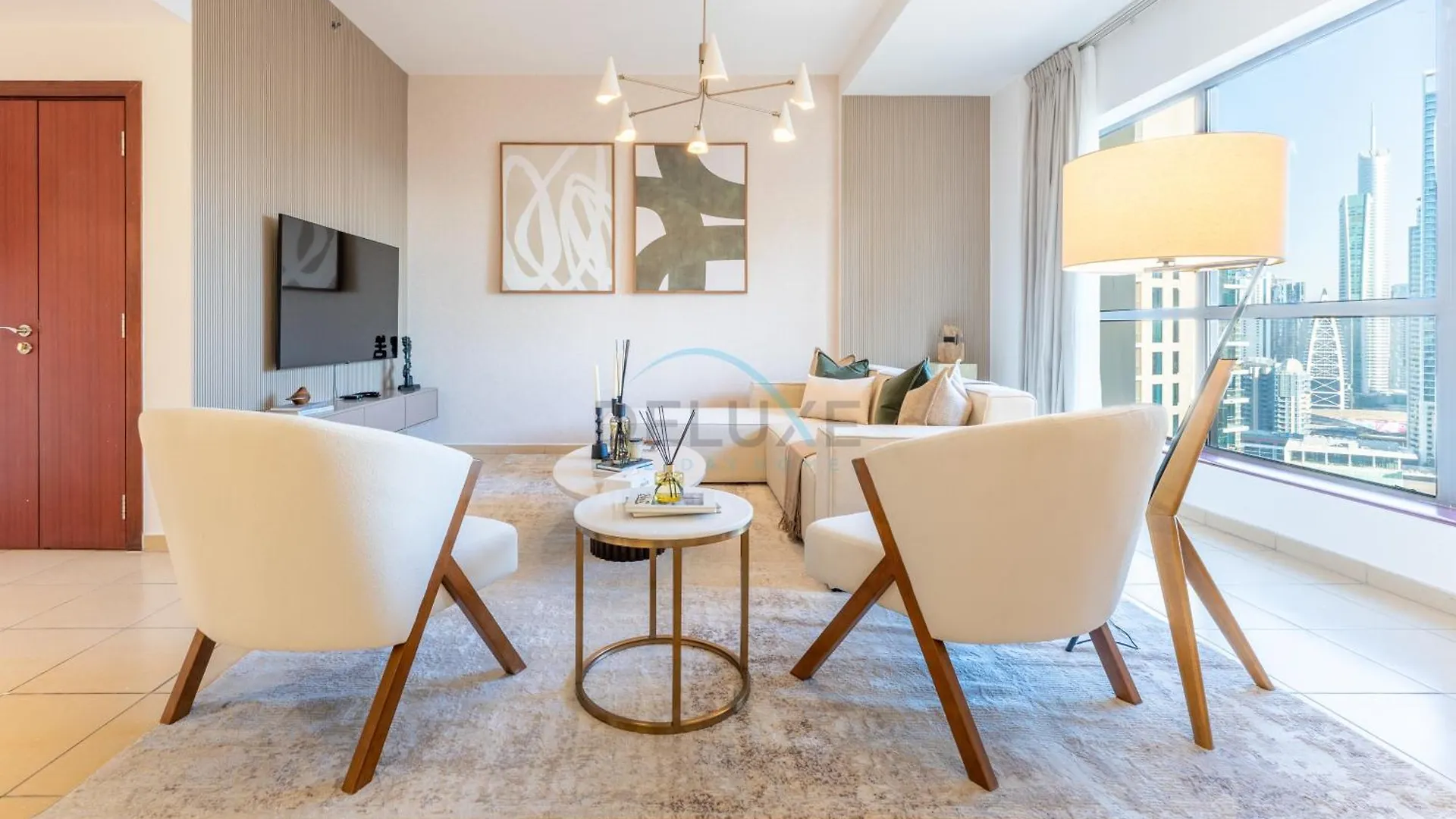 Close To Major Landmarks 3Br And Assistant Room With Marina Views, Rimal 5, Jbr By Deluxe Holiday Homes Dubai 0*,