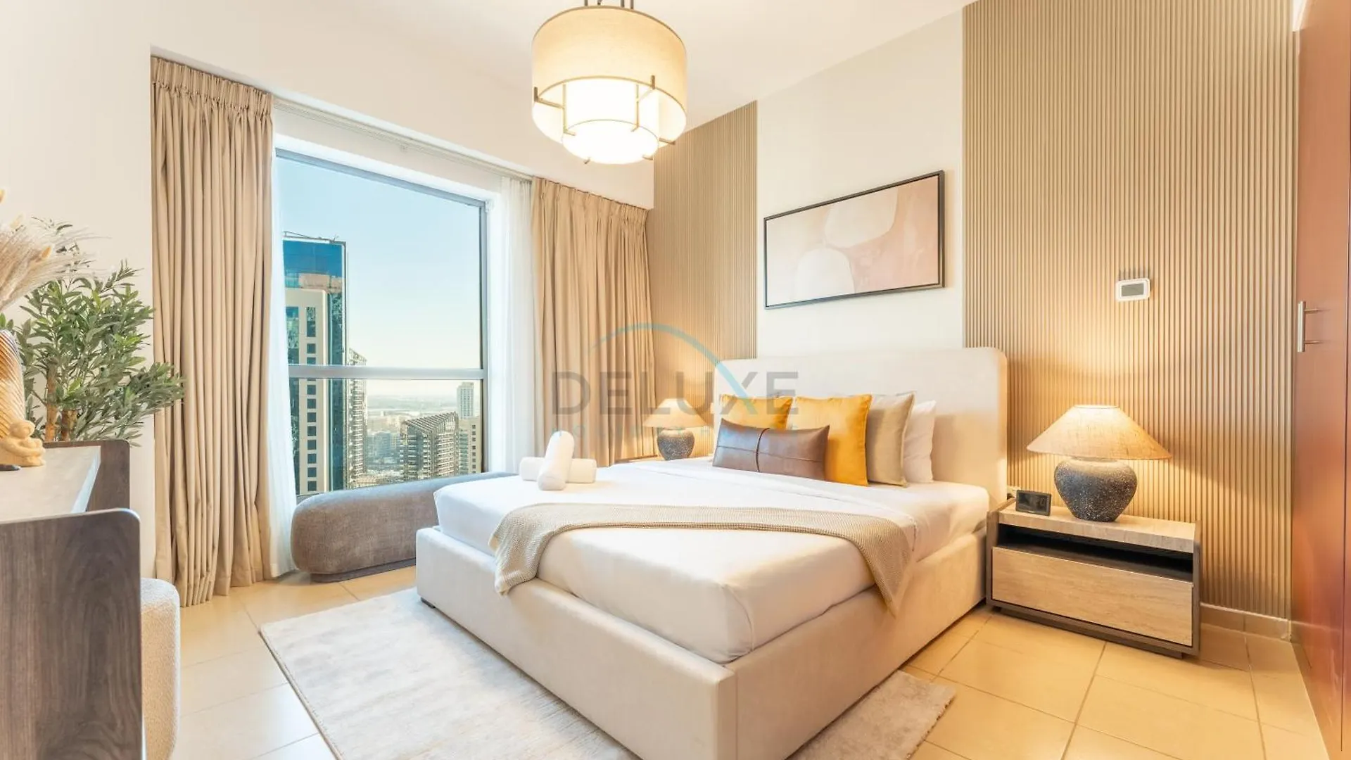 Apartment Close To Major Landmarks 3Br And Assistant Room With Marina Views, Rimal 5, Jbr By Deluxe Holiday Homes Dubai