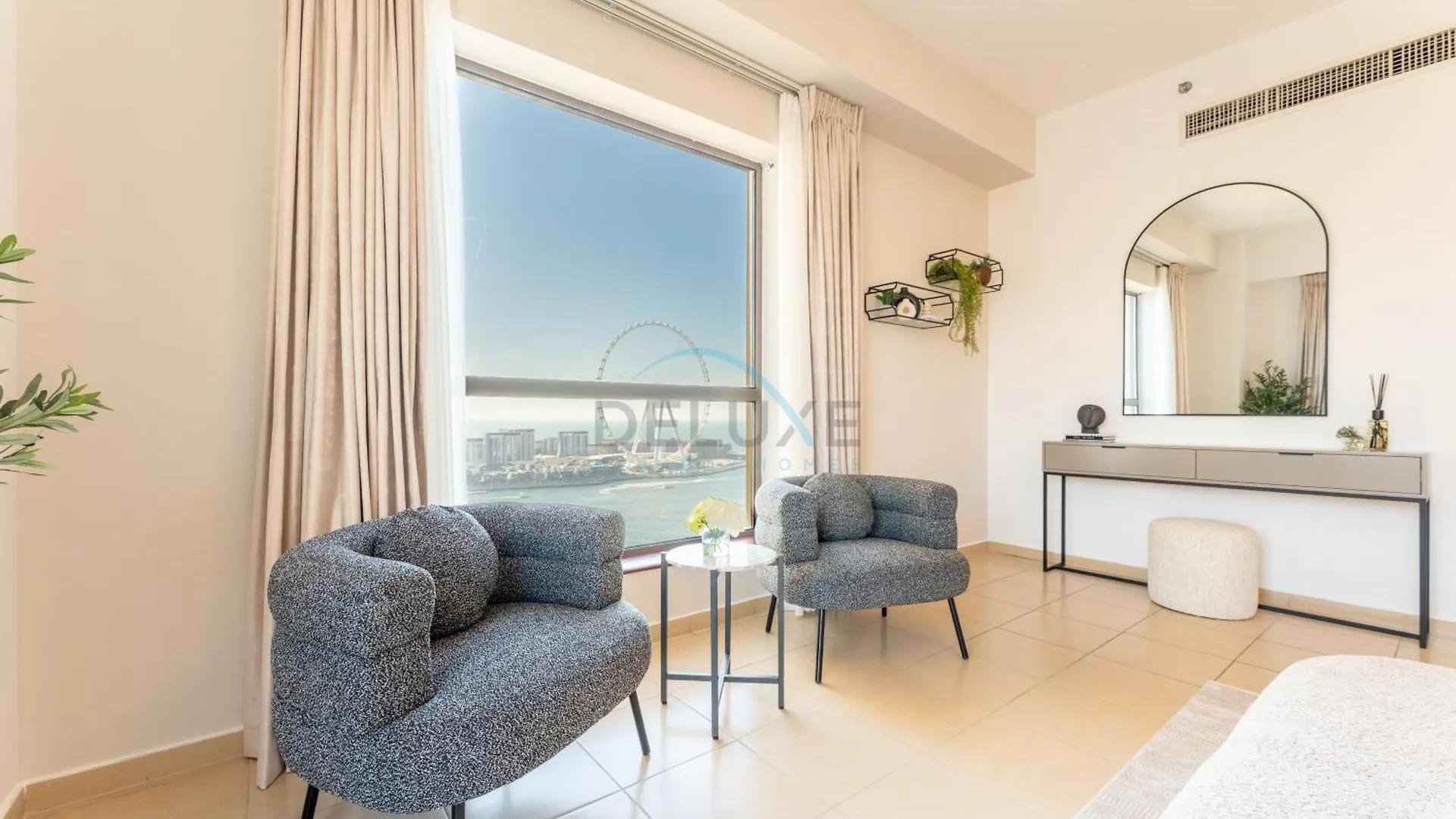 Close To Major Landmarks 3Br And Assistant Room With Marina Views, Rimal 5, Jbr By Deluxe Holiday Homes Dubai Apartment