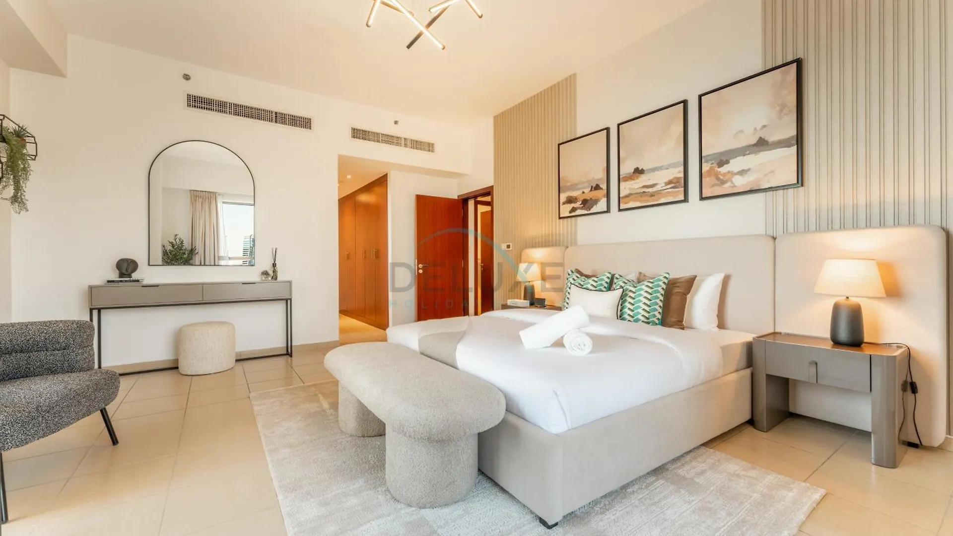 Apartment Close To Major Landmarks 3Br And Assistant Room With Marina Views, Rimal 5, Jbr By Deluxe Holiday Homes Dubai United Arab Emirates