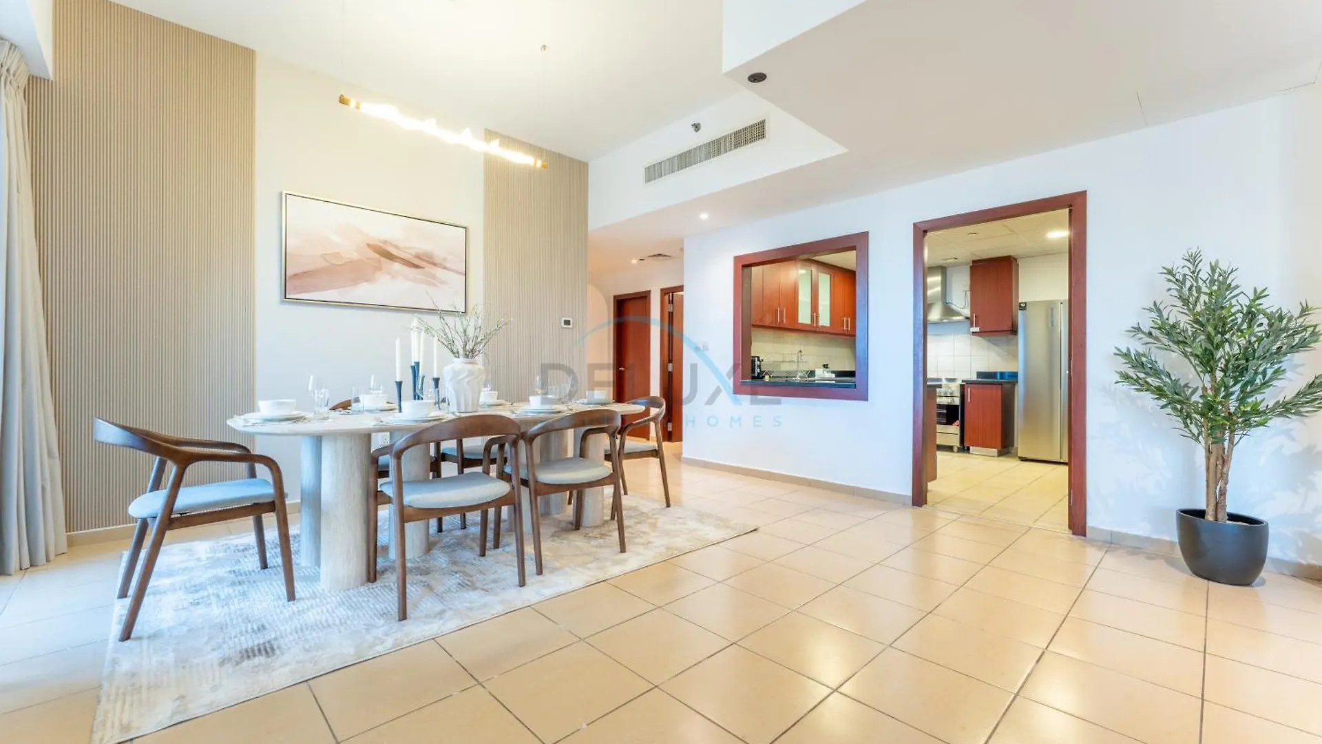Close To Major Landmarks 3Br And Assistant Room With Marina Views, Rimal 5, Jbr By Deluxe Holiday Homes Dubai 0*,  United Arab Emirates